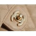 Chanle Classic Flap Caviarleather (Apricot,Golden, 25cm)