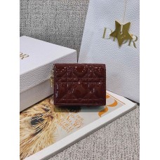 Mini Lady Dion Patent Purse(11CM)