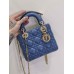 Mini Cannage Lambskin Lady Dion Bag (17CM)