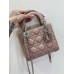 Mini Cannage Lambskin Lady Dion Bag(Sliver Hardware)(17CM)