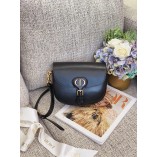 Medium Dion Black Bobby Bag(22CM)