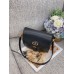 Medium Dion Black Bobby Bag(22CM)