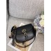 Medium Dion Black Bobby Bag(22CM)