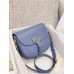 Medium Dion Blue Bobby Bag(22CM)