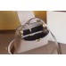 LU GREY  CAPUCINES BB BAG with Python trim(27CM)