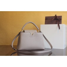 LU GREY CAPUCINES PM BAG(27CM)