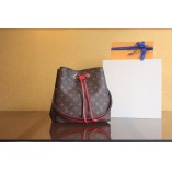 LU NÉONOÉ BUCKET BAG with Red Color(26CM)