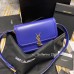 YSI SOLFERINO MEDIUM SATCHEL IN BOX SAINT LAURENT LEATHER(23CM)