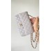 A TOP QUALITY CHANLE CLASSIC FLAP LAMBSKIN (grey, golden, 20CM/23CM) 