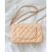 A TOP Chanle Lambskin Classic Flap with Champagne hardware (20cm)