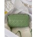 Dion Caro Handbag Small Size with Silver Hardware (20cm)